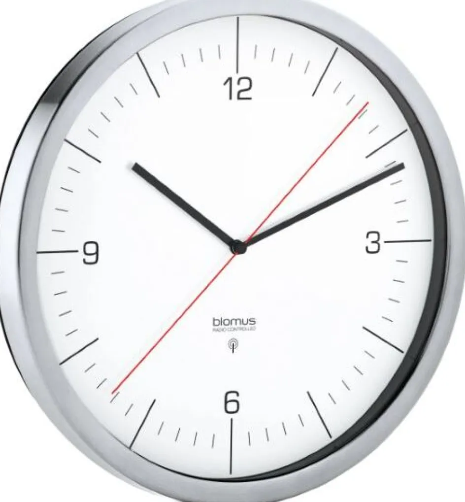 Sale Blomus CRONO Radiostyret Ur , Hvid