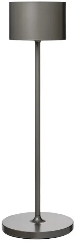 Blomus FAROL Trådløs Bordlampe LED H33 cm, Burned Metal