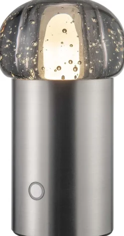 Hot Blomus IRIS Trådløs Bordlampe H18,2, Metallic