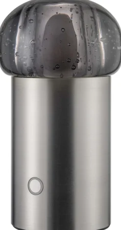 Hot Blomus IRIS Trådløs Bordlampe H18,2, Metallic