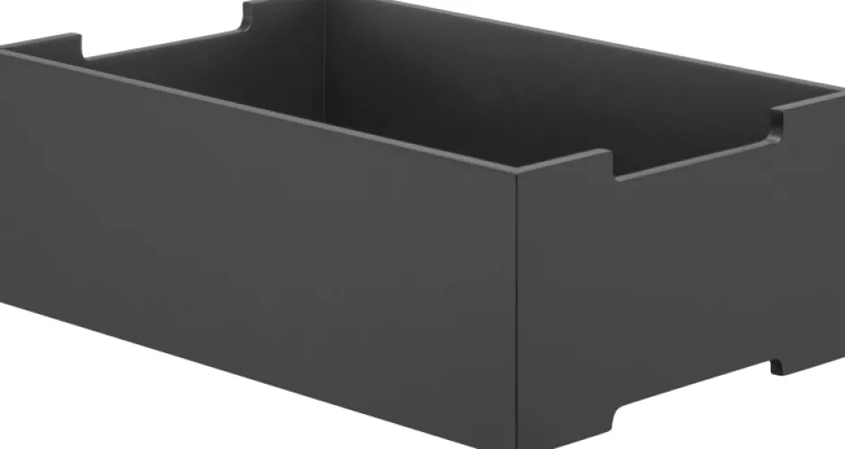 Best Blomus KASANE Opbevaringskasse M 25x39 cm, Anthracite