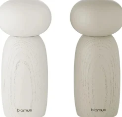 Discount Blomus MOLI Salt- og Peberkværn H13 cm, Moonbeam/Nomad