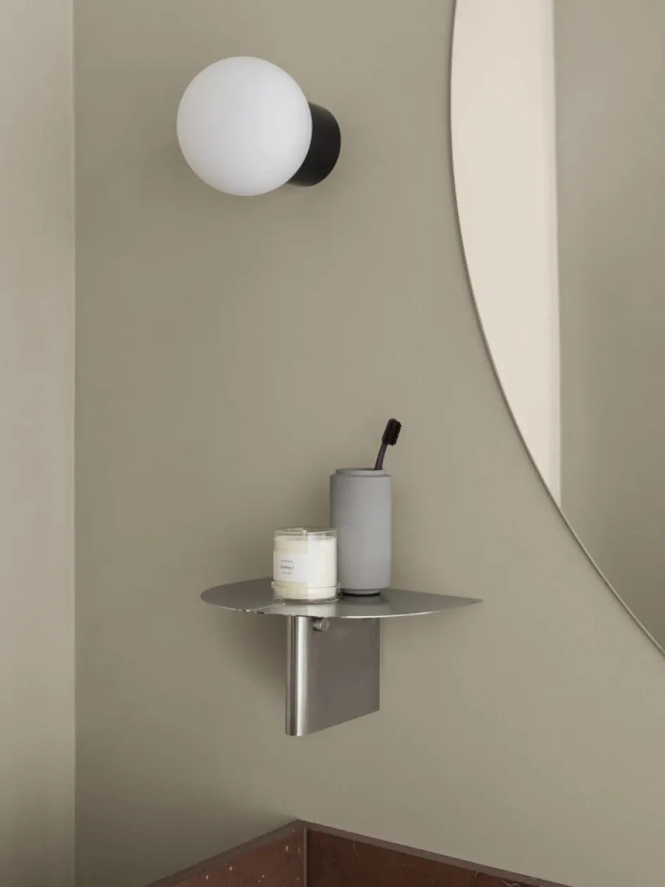 New Blomus ORU Væghylde , Mat Stål