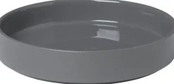 Hot Blomus PILAR Dyb Tallerken 20 cm, Pewter