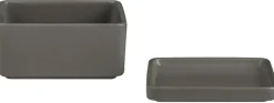 Best Blomus PILAR Smørboks 12 cm, Pewter