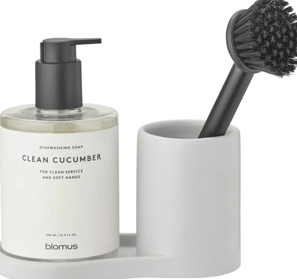 Clearance Blomus PIRO Børste- og Sæbeholder, Satellite