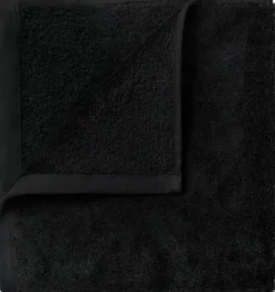 Best Blomus RIVA Håndklæde 4 stk. 30x30 cm, Sort