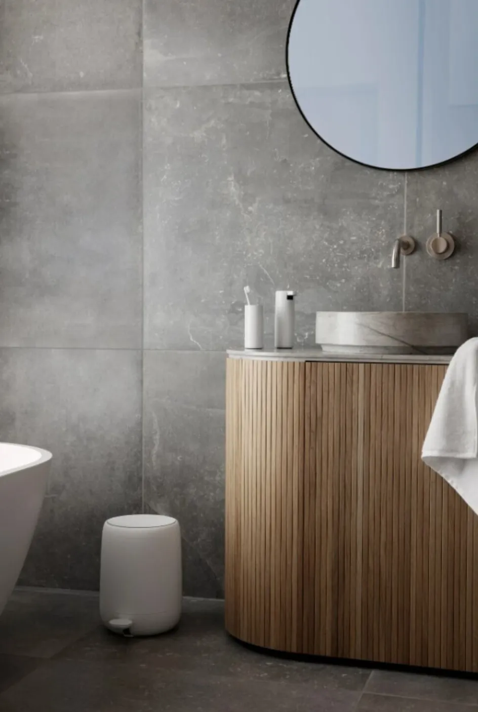 Blomus SONO Pedalspand , Hvid