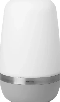Hot Blomus SPIRIT Trådløs Udendørslampe LED H, Platinum Grey
