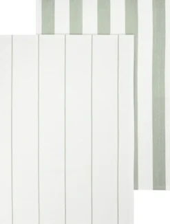 Sale TAULO Viskestykke Stribet 2 stk. 50x70 cm, Køkkentekstiler
