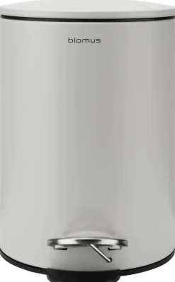 Clearance Blomus TUBO Pedalspand 3 L, Moon-Grey