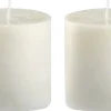 Clearance VALOA Autumn Refill Stearinlys 2 Stk. H7,5 cm, Hvid Stearinlys|Led Stearinlys