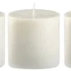 Blomus Stearinlys|Led Stearinlys > VALOA Autumn Refill Stearinlys 3 stk. H6 cm, Hvid