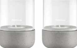 Online Blomus CALMA Lanterne 2 stk. H9 cm, Satellite