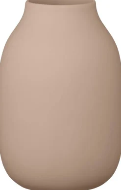 New Blomus COLORA Vase H, Indian Tan