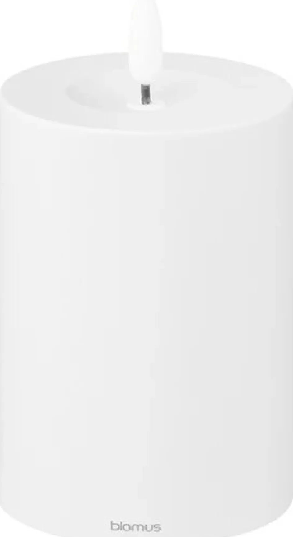 Online Blomus NOCA Bloklys LED H10 cm, Hvid