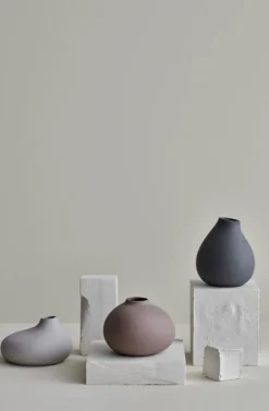 Online Blomus NONA Vase H13 cm, Bark