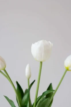 Kunstige Fyldte Tulipaner Buket 40 cm, Stue