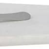 Online Bloomingville Abrielle Skærebræt m. Kniv 42 cm, Hvid