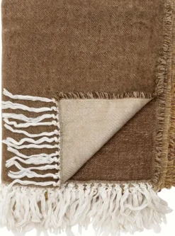 New Bloomingville Ara Plaid 130x150 cm, Brun