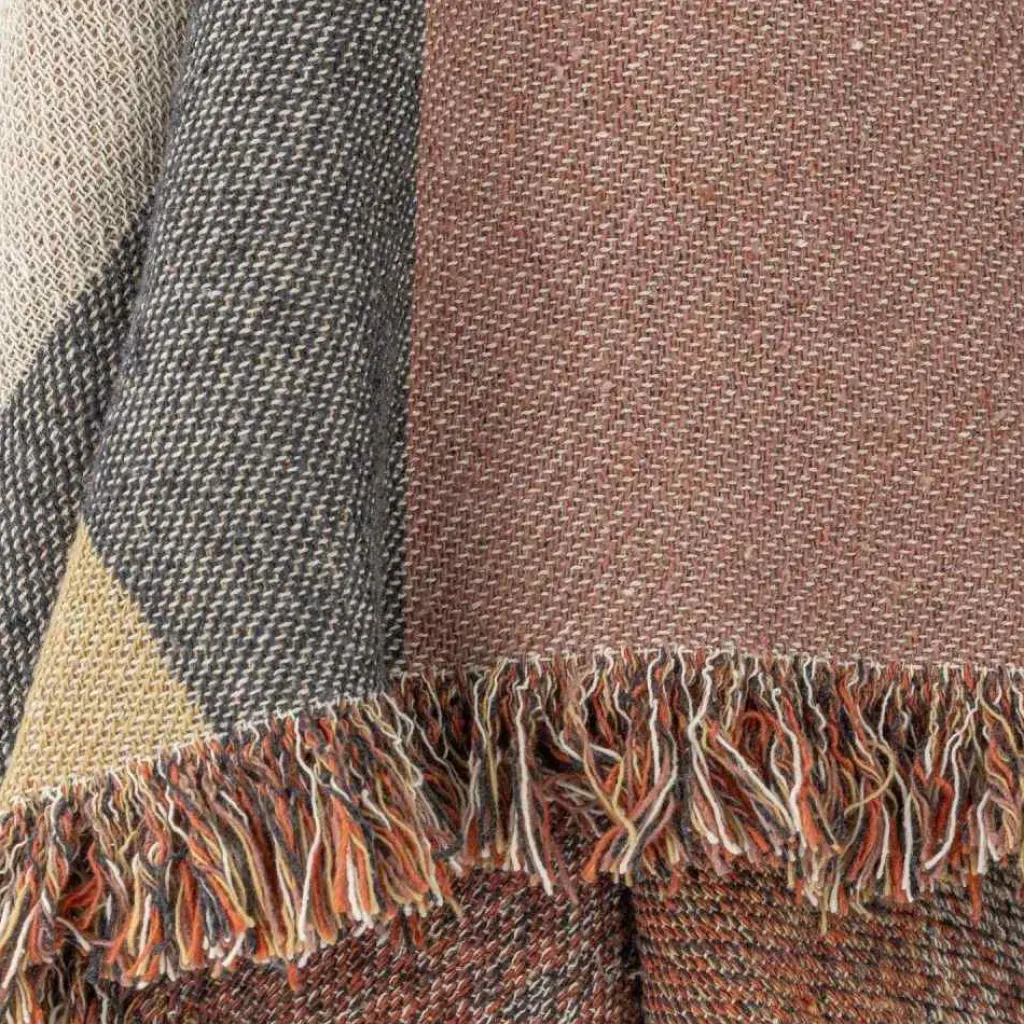 New Arni Plaid 130x160 cm, Brun Plaider Og Tæpper