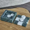 Outlet Aske Kryds & Bolle 12x12 cm, Grøn Spil