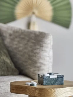 Outlet Aske Kryds & Bolle 12x12 cm, Grøn Spil