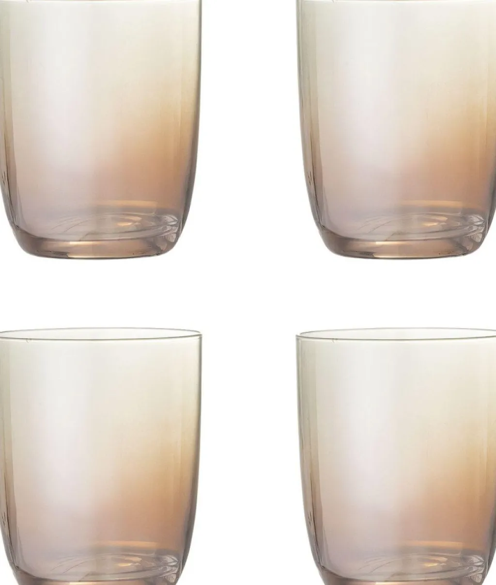 Clearance Aston Drikkeglas 4 stk. 37,5 cl, Bronze Vandglas