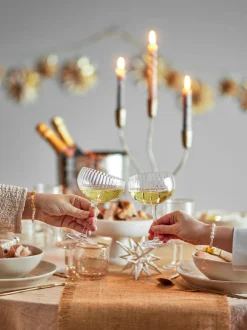 Bloomingville Champagneglas|Champagneglas > Astrid Champagneglas 25 cl, Klar