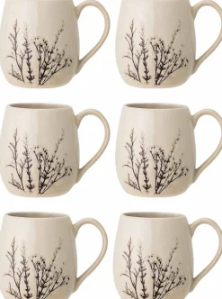 Bloomingville Krus > Bea Krus m. Hank 6 stk. 40 cl, Natur