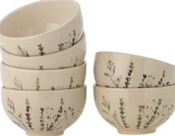 Bloomingville Skåle|Spisestue > Bea Skål 6 stk. Ø11,5 cm, Natur