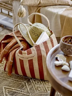 Sale Bloomingville Bergamo Indkøbspose, Brun