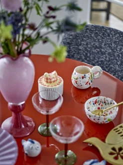 Bloomingville Stue|Småopbevaring Og Organisering > Biona Krukke m. Låg H12 cm, Rosa