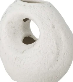Clearance Bloomingville Caia Vase L11xH9,5xB6 cm, Hvid