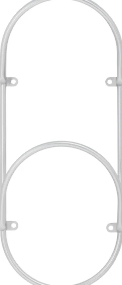 Discount Bloomingville Carlton Magasinholder H51 cm, Sølv