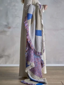 Clarita Plaid 130x160 cm, Orange Plaider Og Tæpper