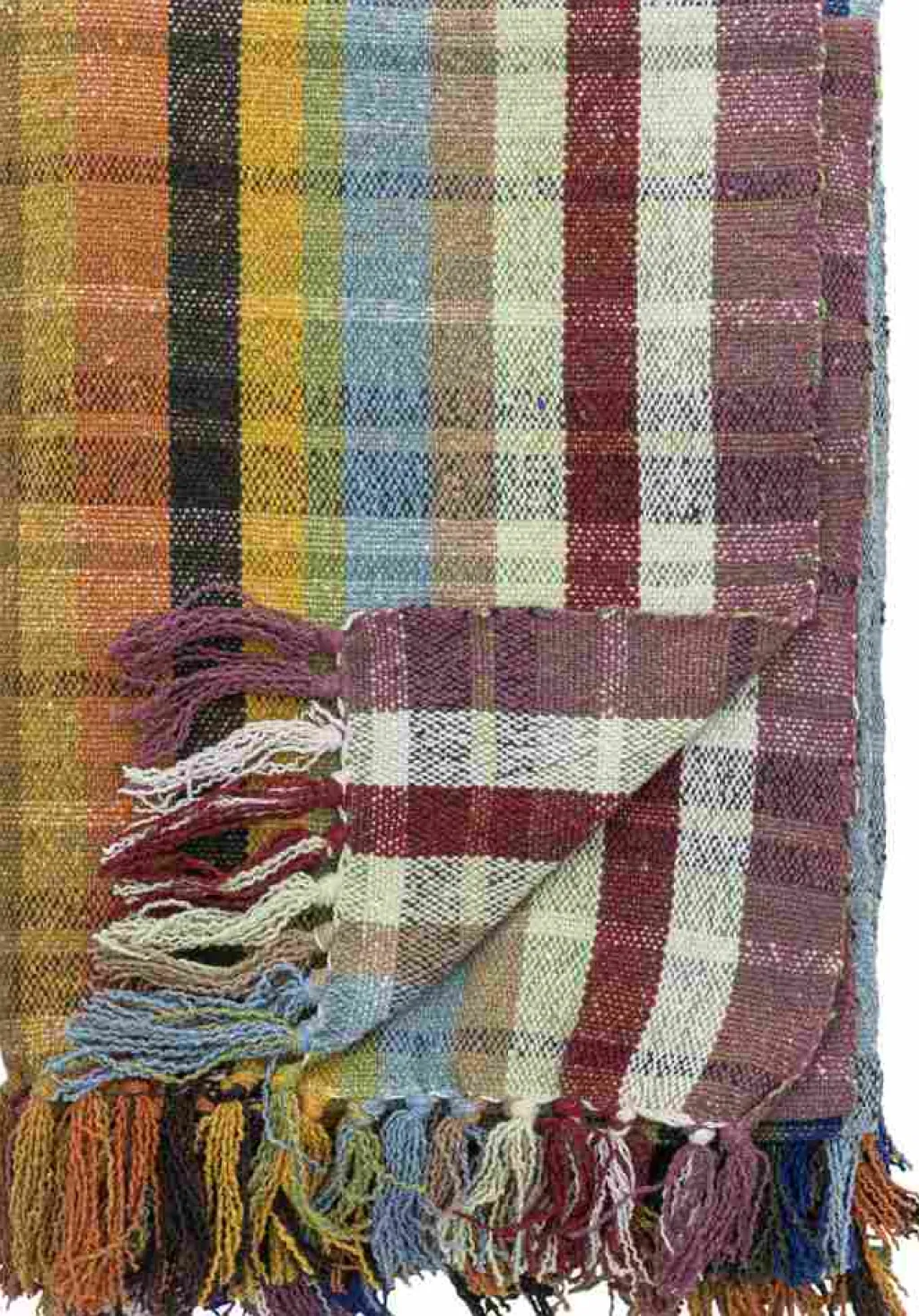 Bloomingville Plaider Og Tæpper > Elmy Plaid 130x160 cm, Orange