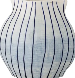 Bloomingville Stue|Vaser > Esra Vase H22 cm, Blå