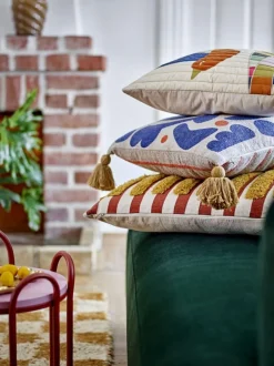 Discount Bloomingville Eviaya Pude 45x45 cm, Blå