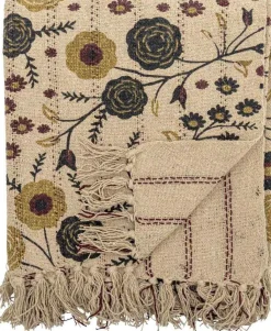 Best Eydis Plaid 130x160 cm, Natur Plaider Og Tæpper