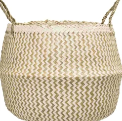 Outlet Floria Kurv H34 cm, Søgræs Kurve Og Kasser