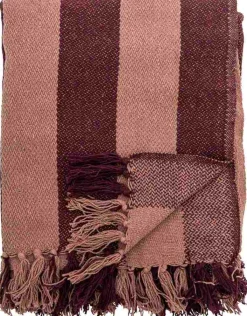 Bloomingville Plaider Og Tæpper > Frello Plaid 130x160 cm, Rød