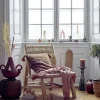 New Bloomingville Gamma Plaid 130x150 cm, Rosa