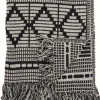 Hot Bloomingville Gutte Plaid 130x160 cm, Sort