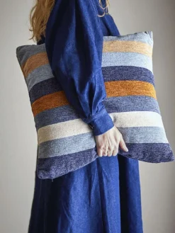 Bloomingville Puder Og Betræk > Gyani Pude 50x50 cm, Blå