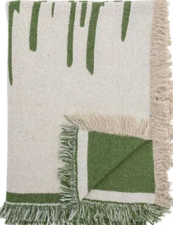 Sale Bloomingville Haxby Plaid 130x160 cm, Grøn