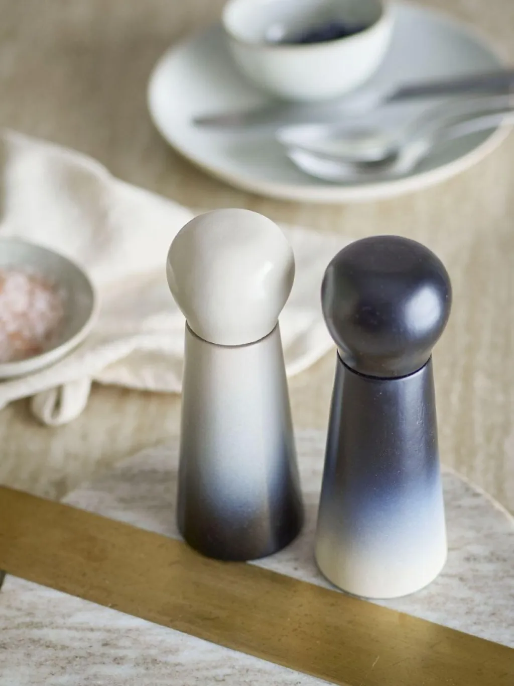 Bloomingville Salt Og Peber|Salt Og Peber > Hyman Salt- og Peberkværn H17 cm, Blå