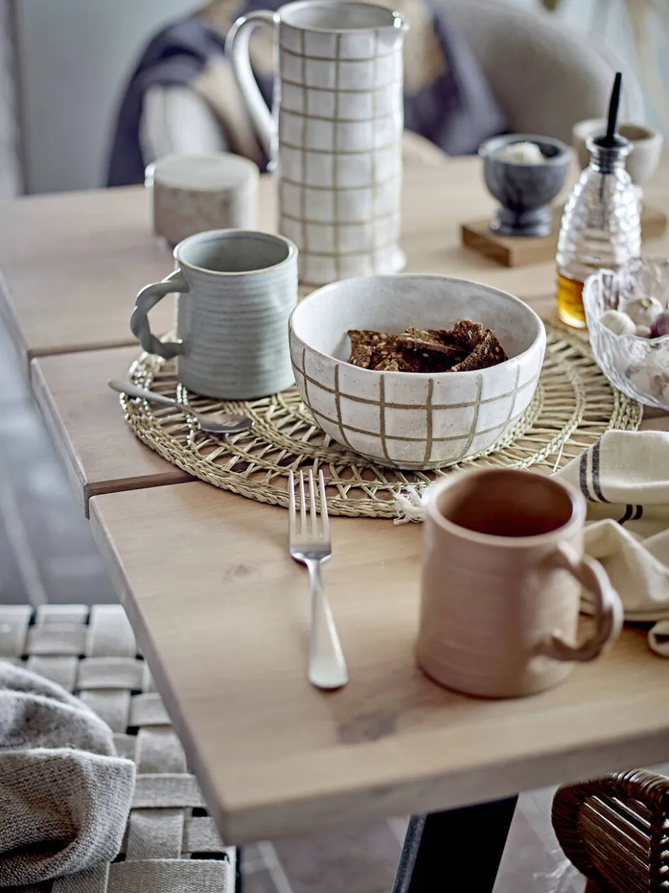 Sale Bloomingville Inesa Salt- & Peberskål H9 cm, Marmor