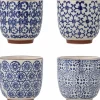 Online Bloomingville Karine Kop 4 stk. 15 cl, Blå