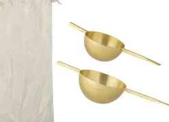Bloomingville Kirsi Målebæger 2 stk, Guld